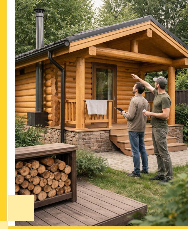 Бани для дачи под ключ в Чернушке от 253900 р. | ЭриданЧрш