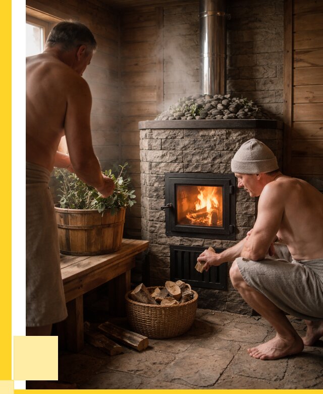 Банные печи под ключ в Чернушке от 45702 р. | ЭриданЧрш кирпичная