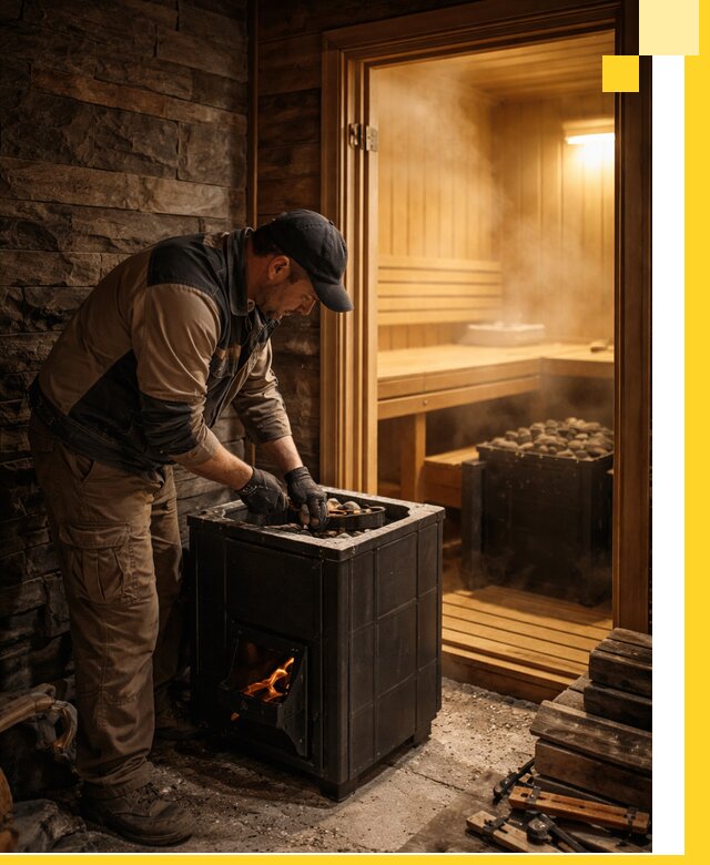 Строительство бани с сауной под ключ в Чернушке от проекта до сдачи