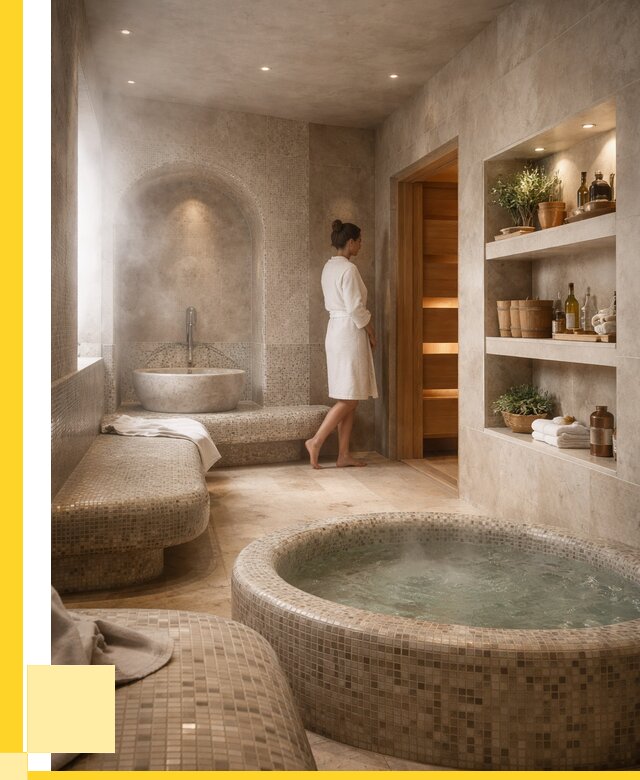 Строительство бани с хамамом в Чернушке от 761700 р. | ЭриданЧрш