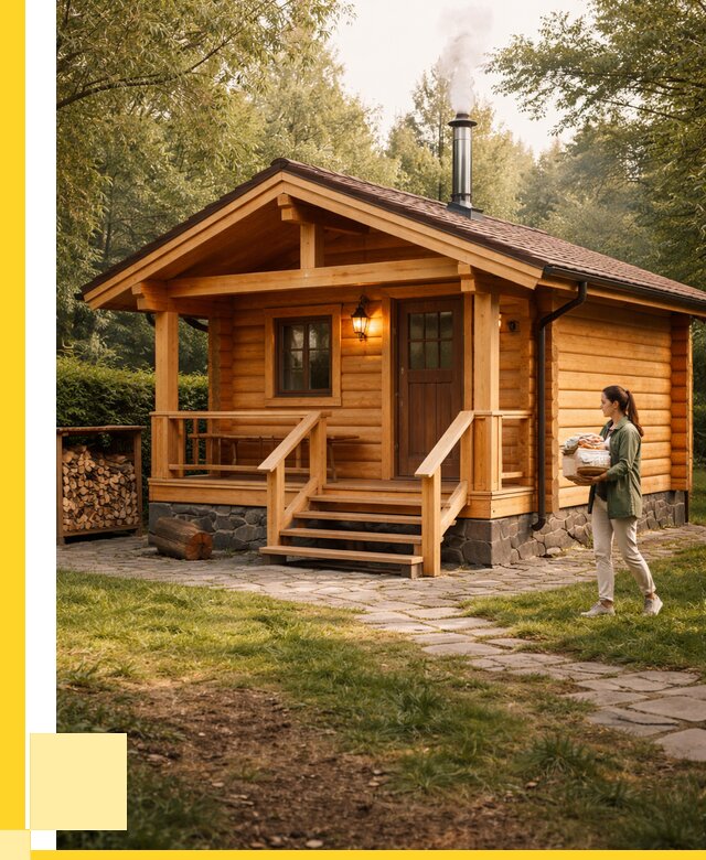 Купить баню под ключ в Чернушке от 660140 р. | ЭриданЧрш