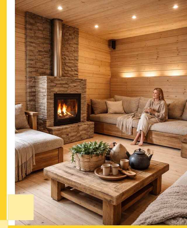 Проект бани с комнатой отдыха в Чернушке от 35546 р. | ЭриданЧрш