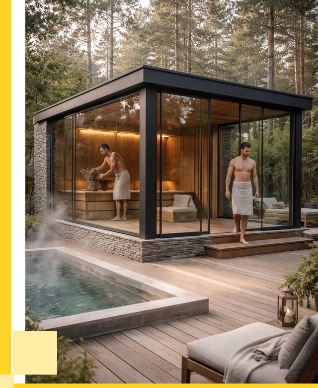 Стеклянные бани и двери в Чернушке от 457020 р. | ЭриданЧрш