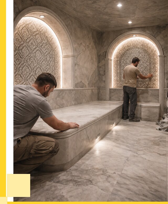 Турецкие бани под ключ в Чернушке от 253900 р. | ЭриданЧрш