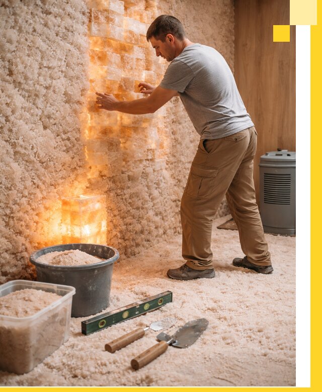 Проектирование и монтаж соляных комнат в Чернушке под ключ